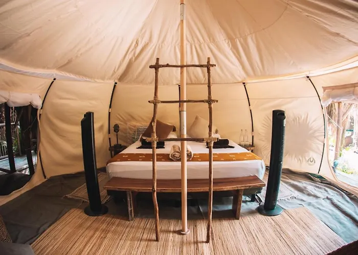 Uman Glamping & Cenote Luxuszelt *
