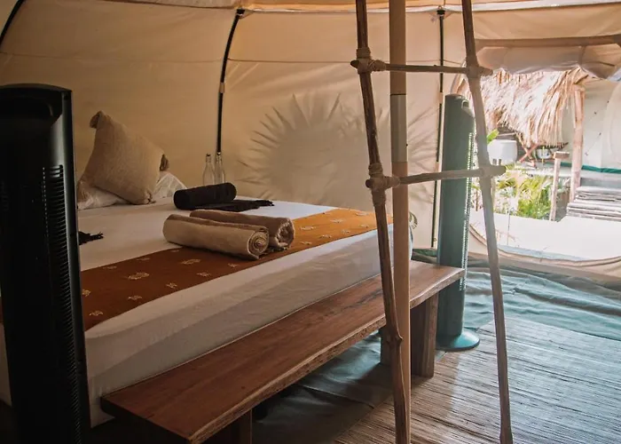 Uman Glamping & Cenote Luxuszelt